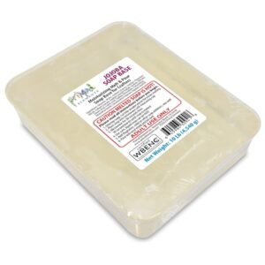 Base de jabón de glicerina con aceite de jojoba