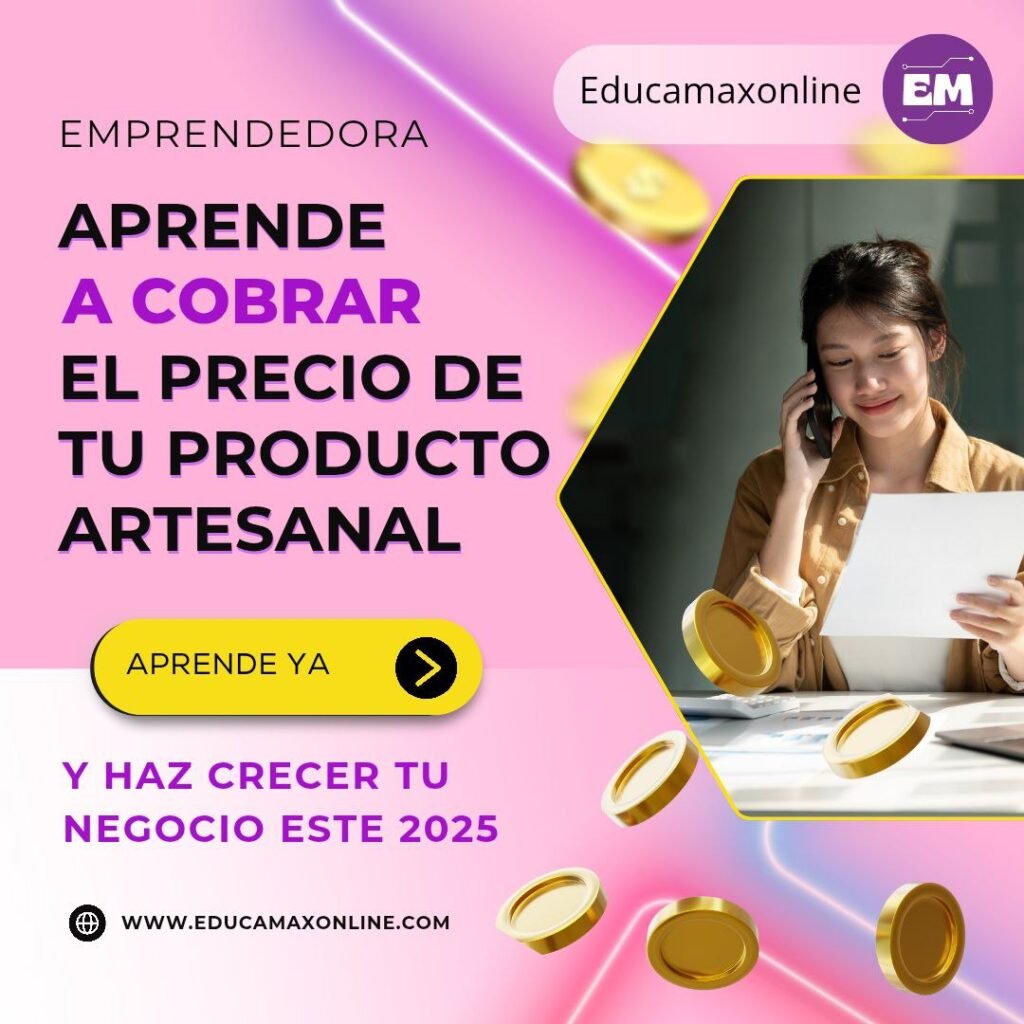 Cálculo de precios de productos artesanales